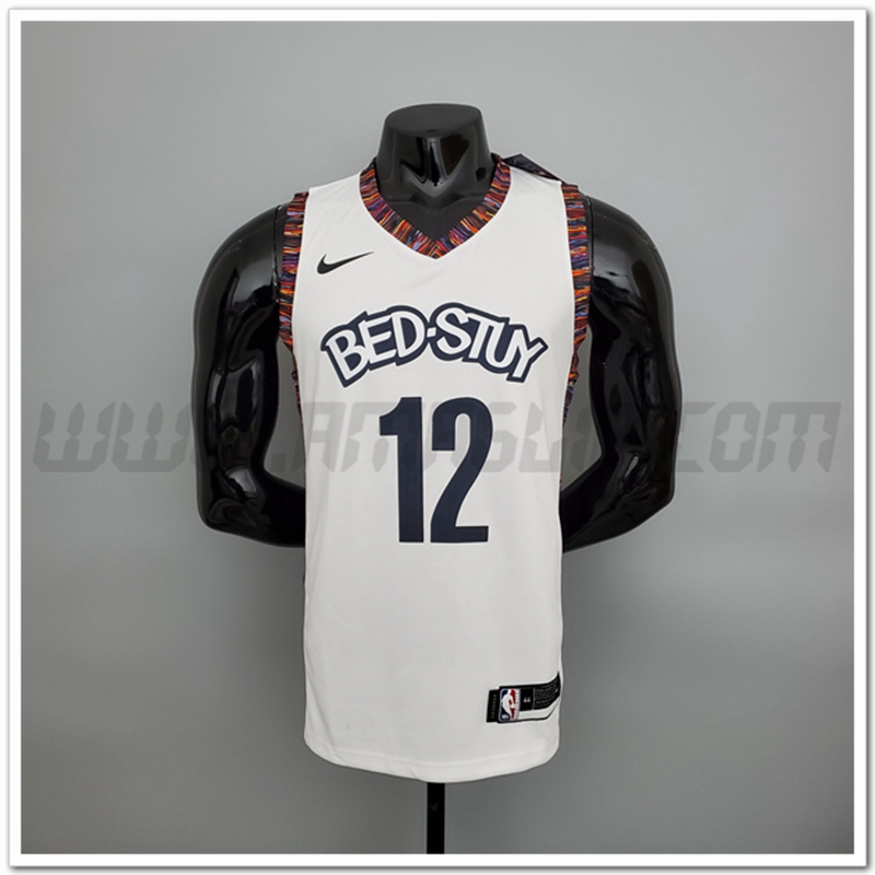 Maglia Brooklyn Nets (Harris #12) Bianco City Version