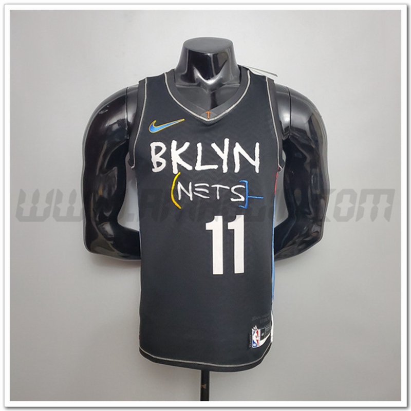 Nuovo Maglia Brooklyn Nets (Durant #7) Nero Citta