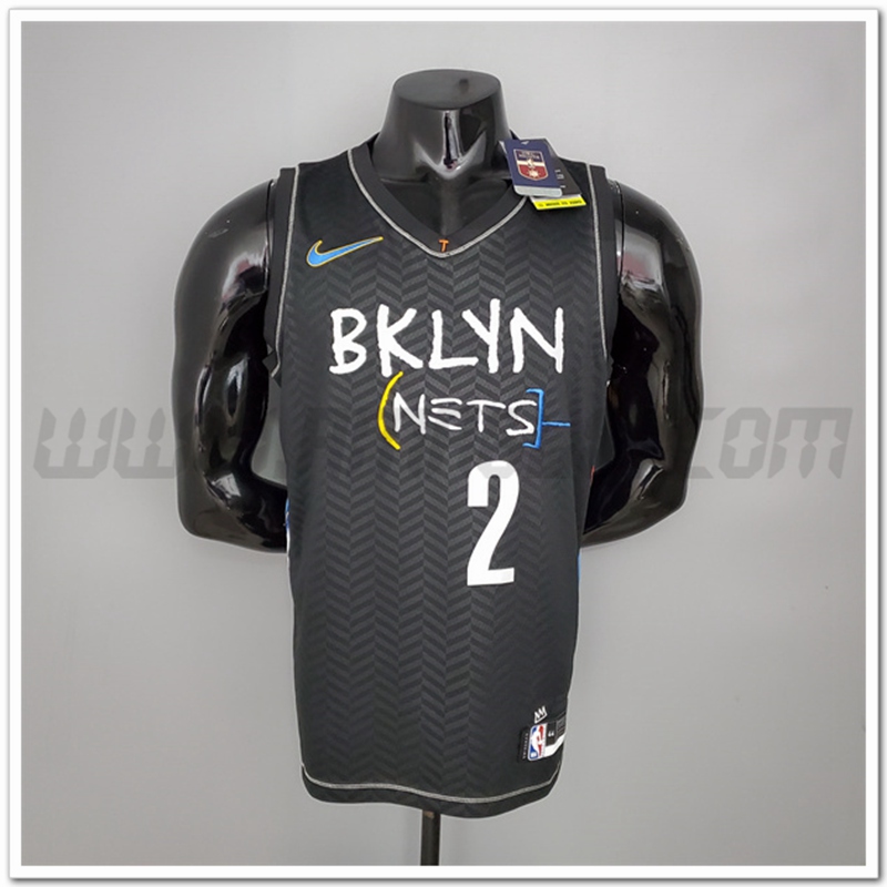 Nuovo Maglia Brooklyn Nets (Gfiffin #2) Nero Citta