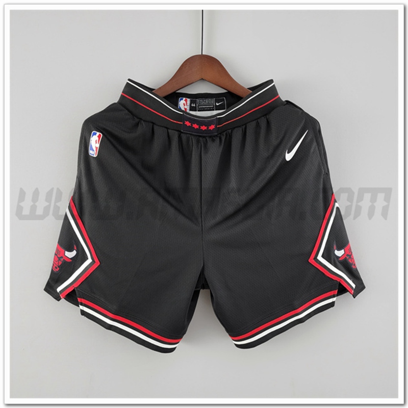 Pantaloncini NBA Chicago Bulls Nero