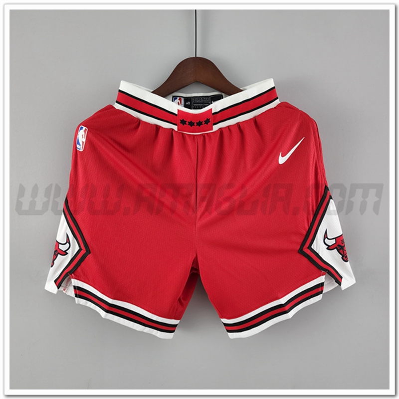 Pantaloncini NBA Chicago Bulls Rosso