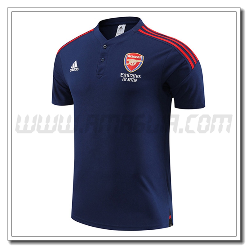 Maglia Polo Arsenal Blu Marino 2022 2023