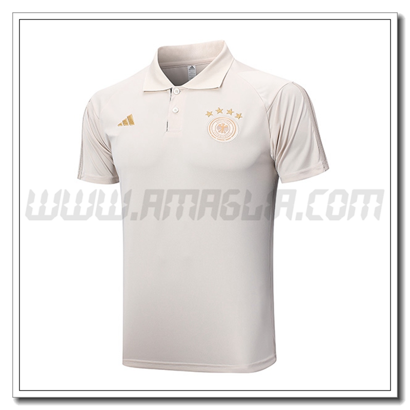 Maglia Polo Germania GIALLO 2022 2023