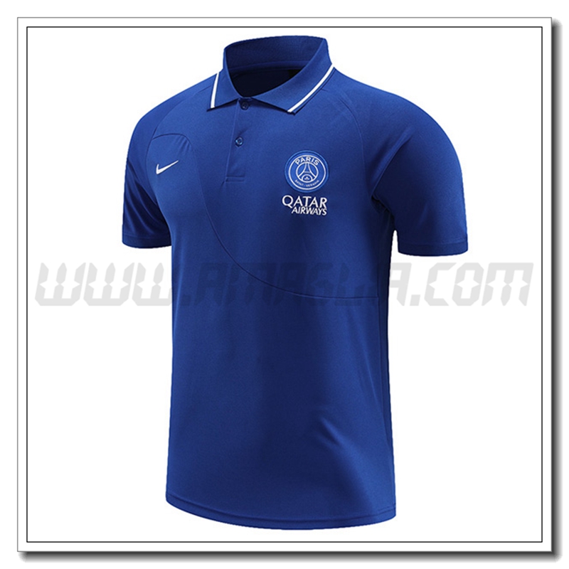 Maglia Polo PSG Blu 2022 2023