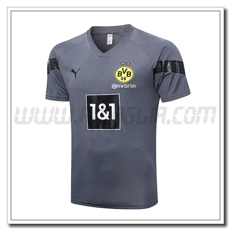 Maglia Allenamento Dortmund Grigio 2022 2023