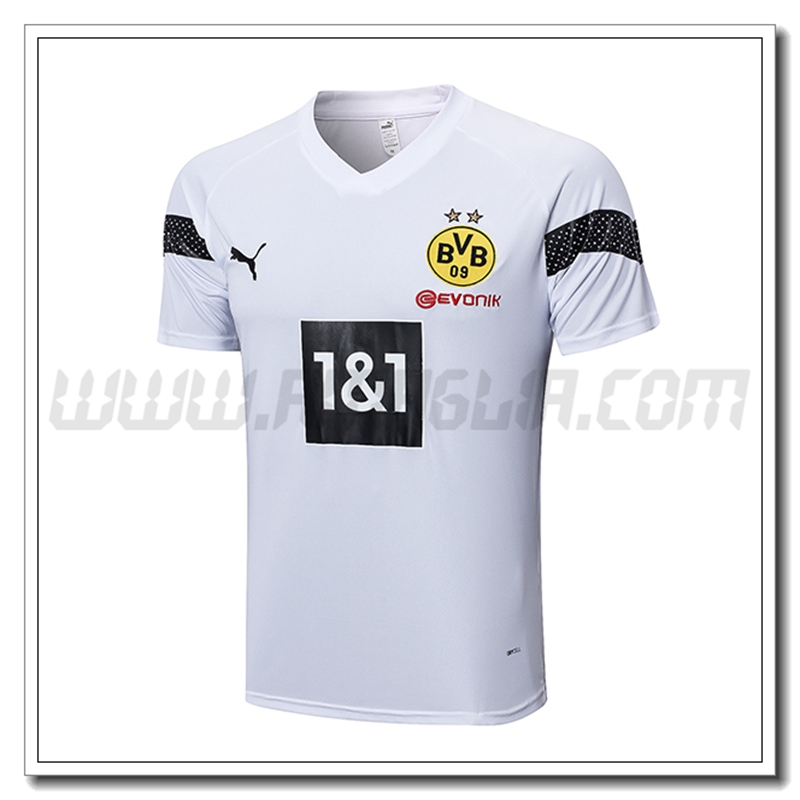 Maglia Allenamento Dortmund Bianco 2022 2023