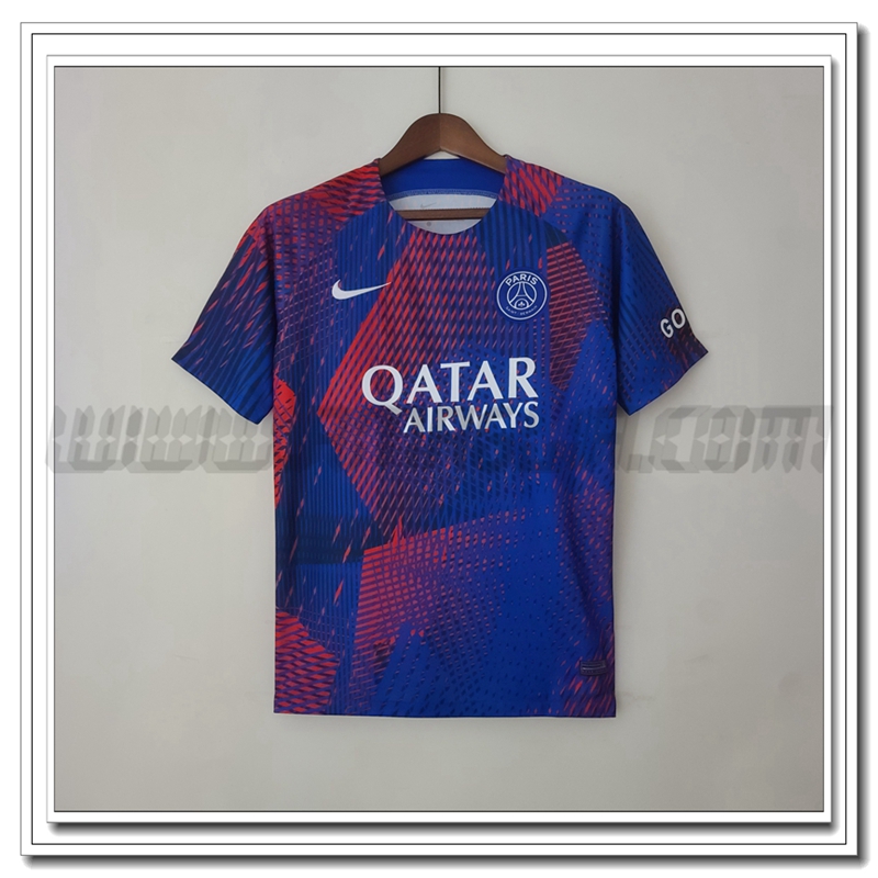 Maglia Allenamento PSG Rosso/Blu 2022 2023