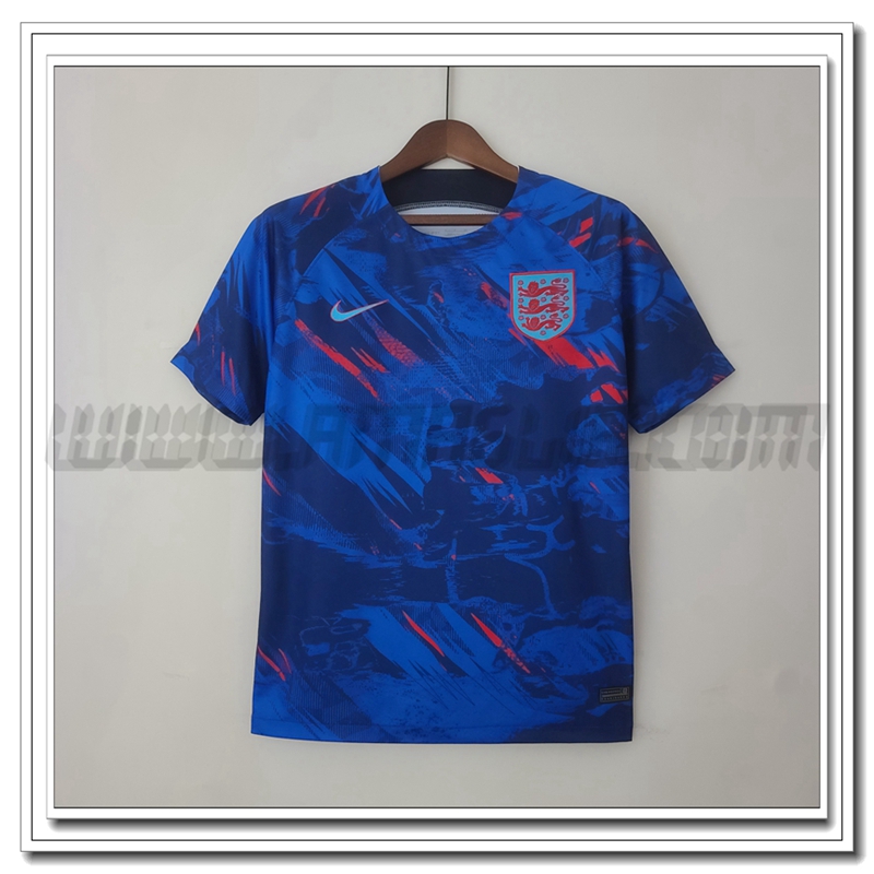 Maglia Allenamento Inghilterra Blu 2022 2023