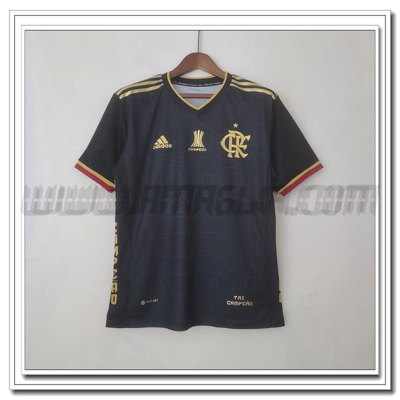 Maglia Allenamento Flamengo Nero 2022 2023