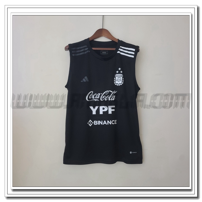 Canotta da Allenamento Argentina Nero 2022 2023