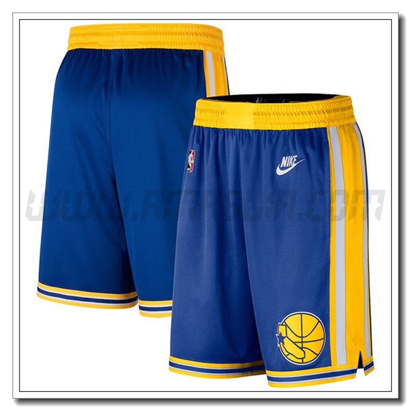 Pantaloncini NBA Boston Golden State Warriors Blu
