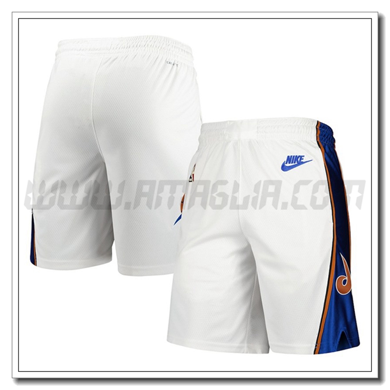 Pantaloncini NBA Washington Wizards Bianco