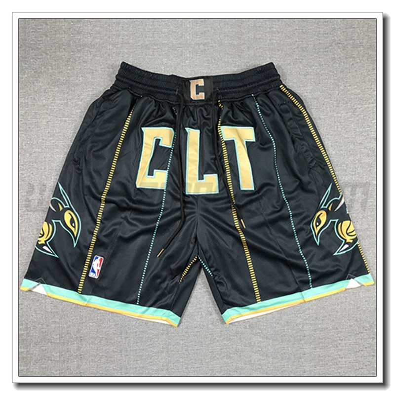 Pantaloncini NBA Charlotte Hornets Nero