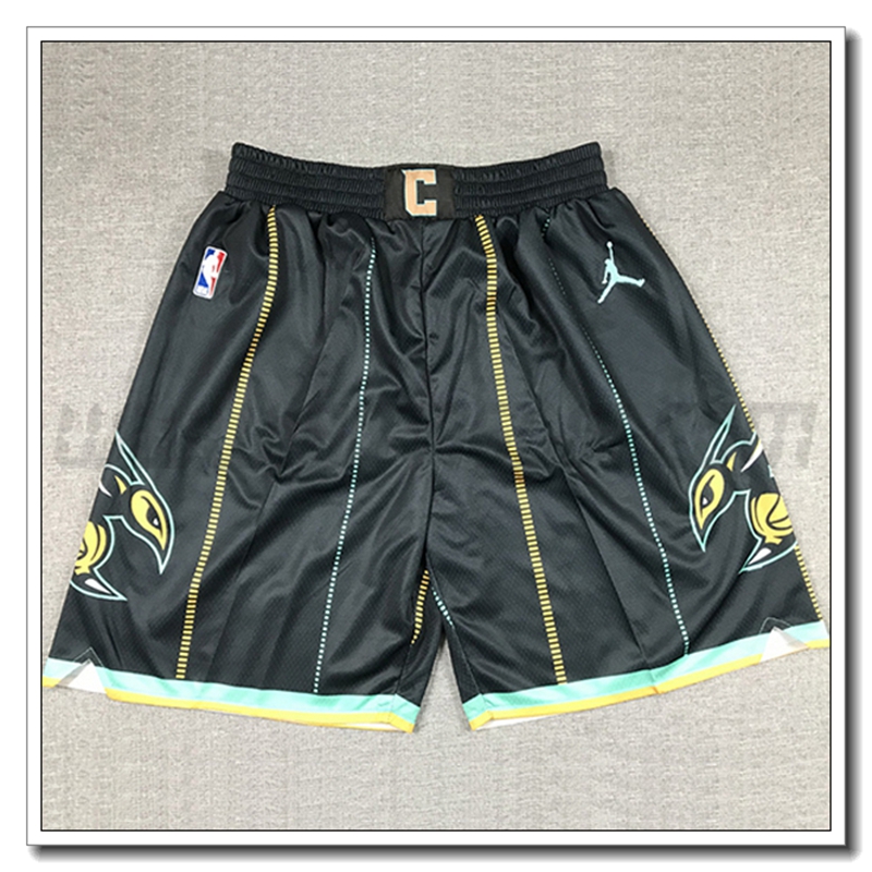 Pantaloncini NBA Charlotte Hornets Nero