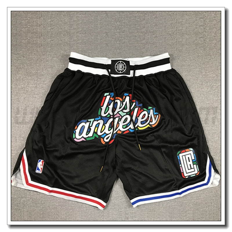 Pantaloncini NBA Los Angeles Clippers Nero
