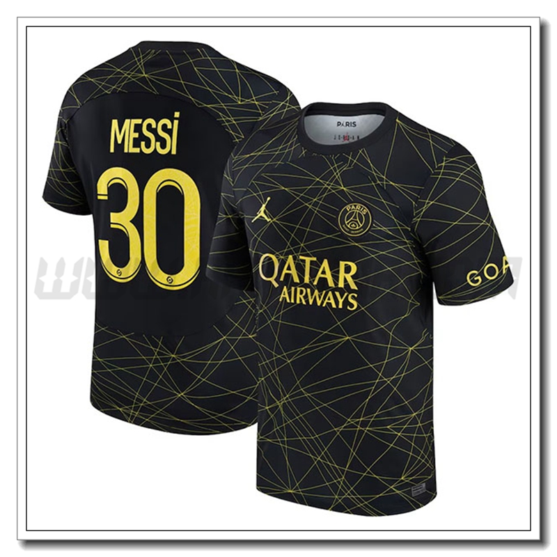 Maglia MESSI #30 PSG Quarto 2022 2023