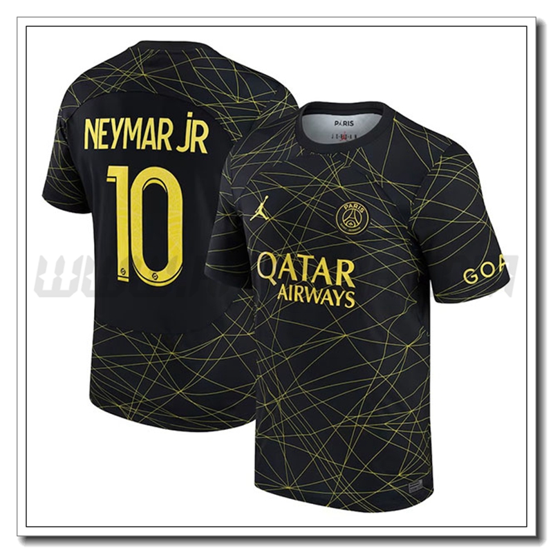 Maglia NEYMAR JR #10 PSG Quarto 2022 2023