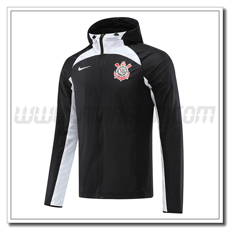 Giacca a Vento Corinthien Nero 2022 2023