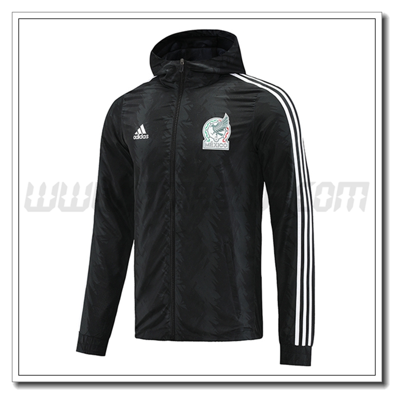 Giacca a Vento Messico Nero 2022 2023