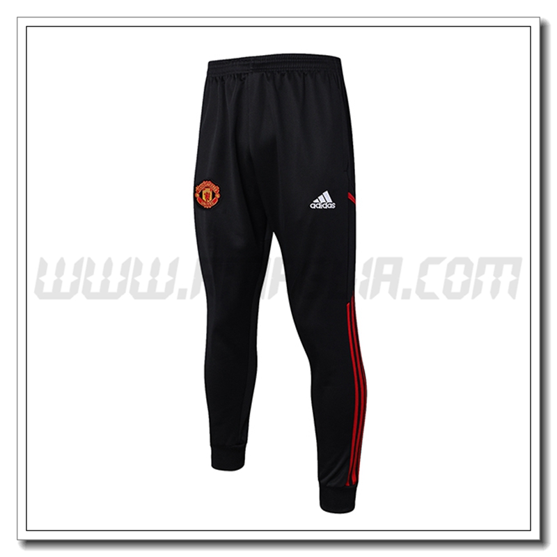 Pantaloni Allenamento Manchester United Nero 2022 2023 -12