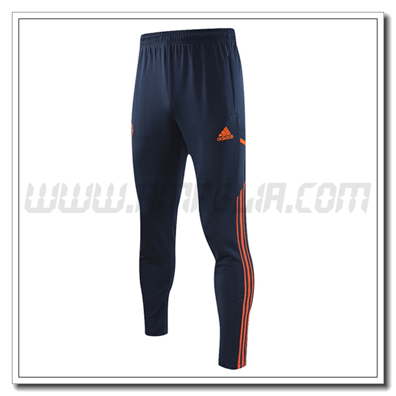 Pantaloni Allenamento Manchester United Blu Marino 2022 2023 -03