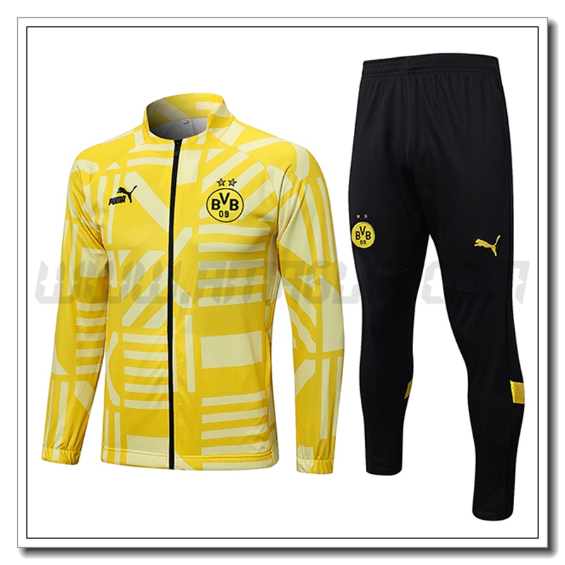 Tuta Allenamento Giacca Dortmund GIALLO 2022 2023