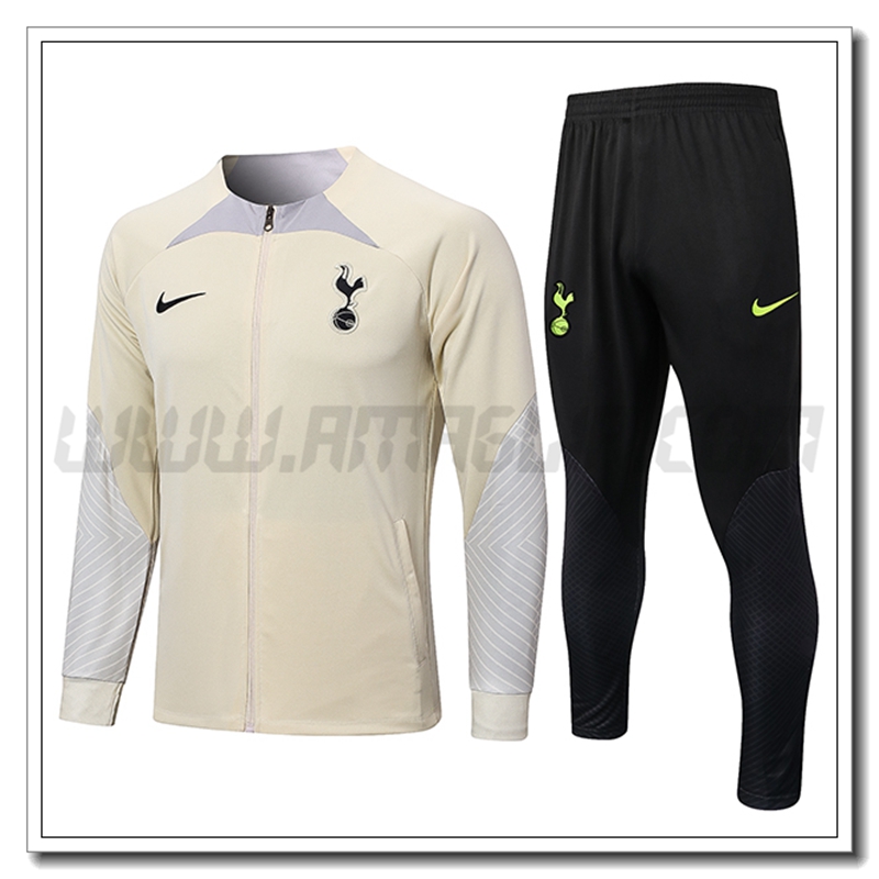 Tuta Allenamento Giacca Tottenham Hotspurs GIALLO 2022 2023