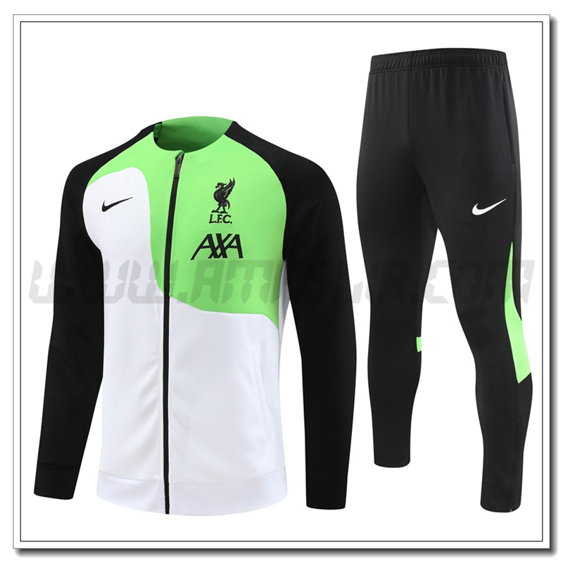 Tuta Allenamento FC Liverpool Bianco 2022 2023