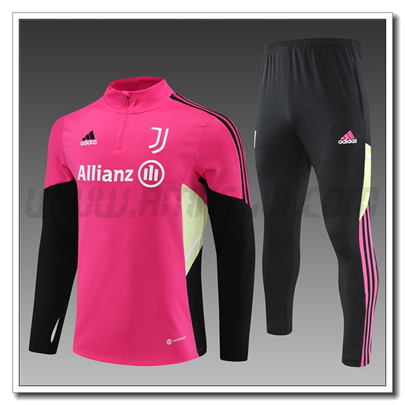 Tuta Allenamento Juventus Bambino Rosa 2022 2023