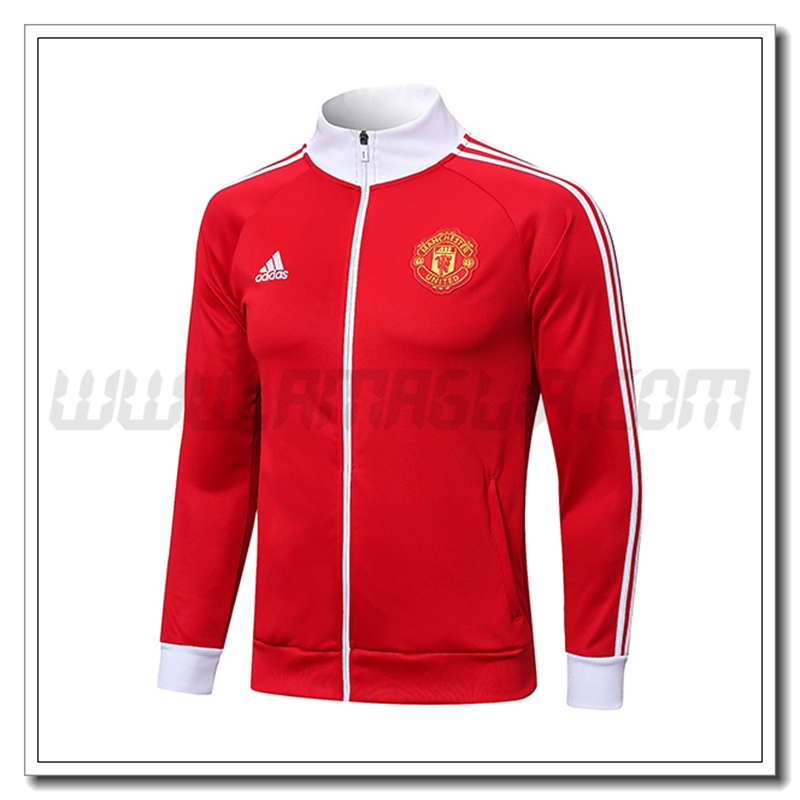 Giacca Calcio Manchester United Rosso 2022 2023