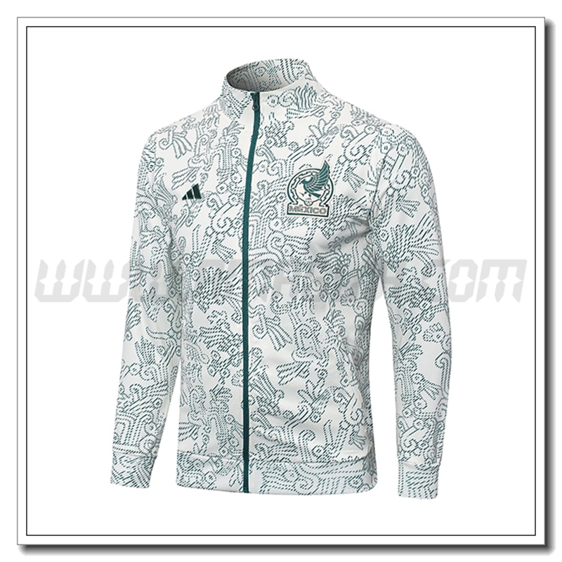Giacca Calcio Messico Bianco 2022 2023
