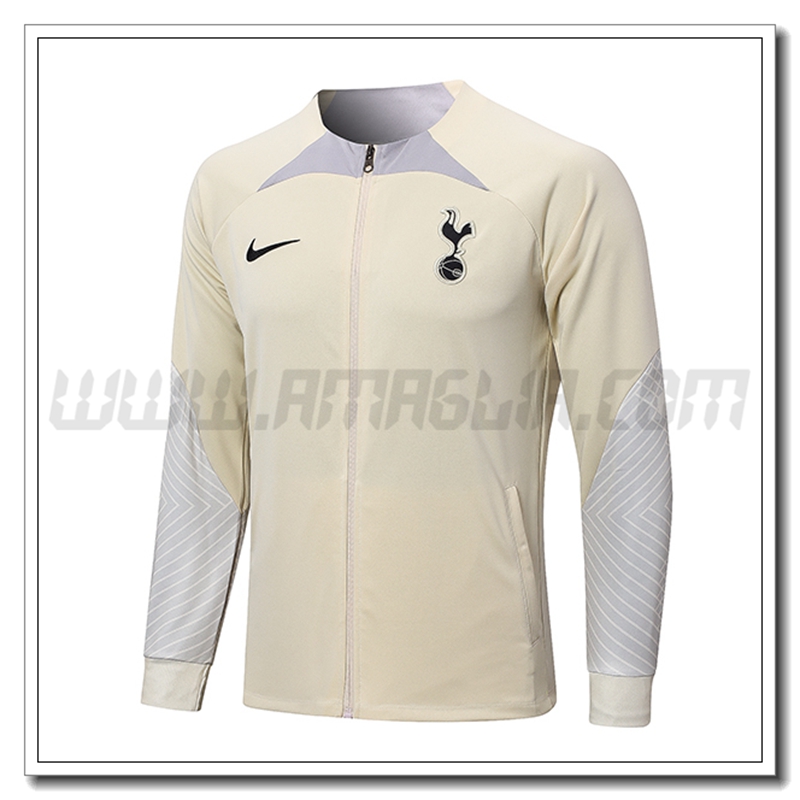 Giacca Calcio Tottenham Hotspurs GIALLO 2022 2023