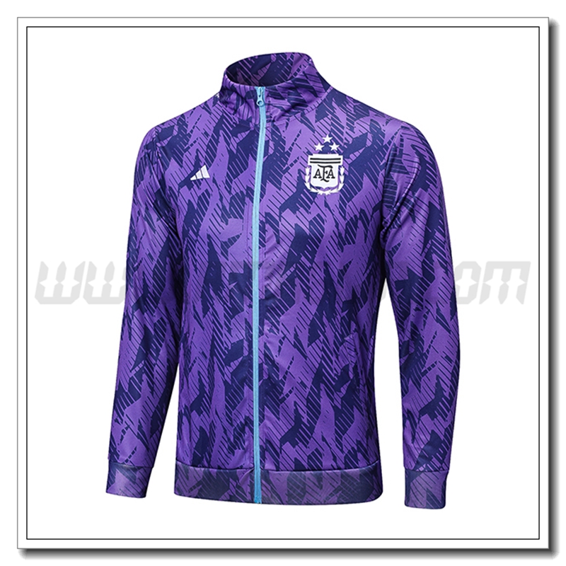 Giacca Calcio Argentina 3 Stelle Viola 2022 2023