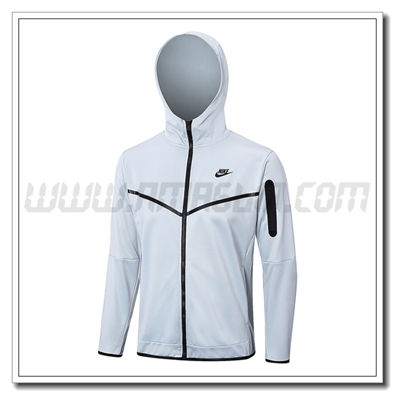 Giacca con Cappuccio Nike Grigio 2022 2023