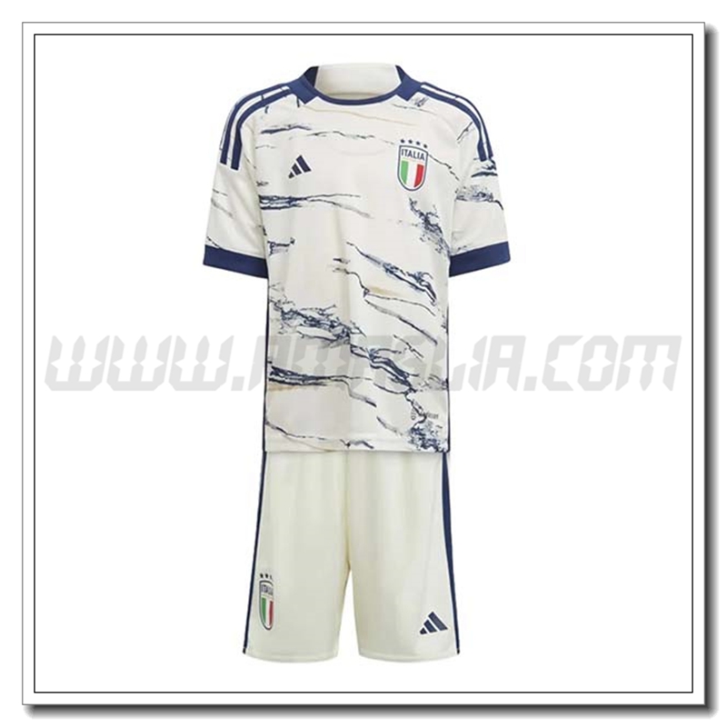 Kit Maglia Italia Bambino Seconda 2023 2024