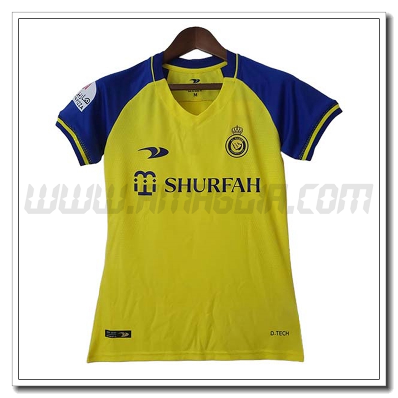 Prima Maglia Al-Nassr Donna 2022 2023