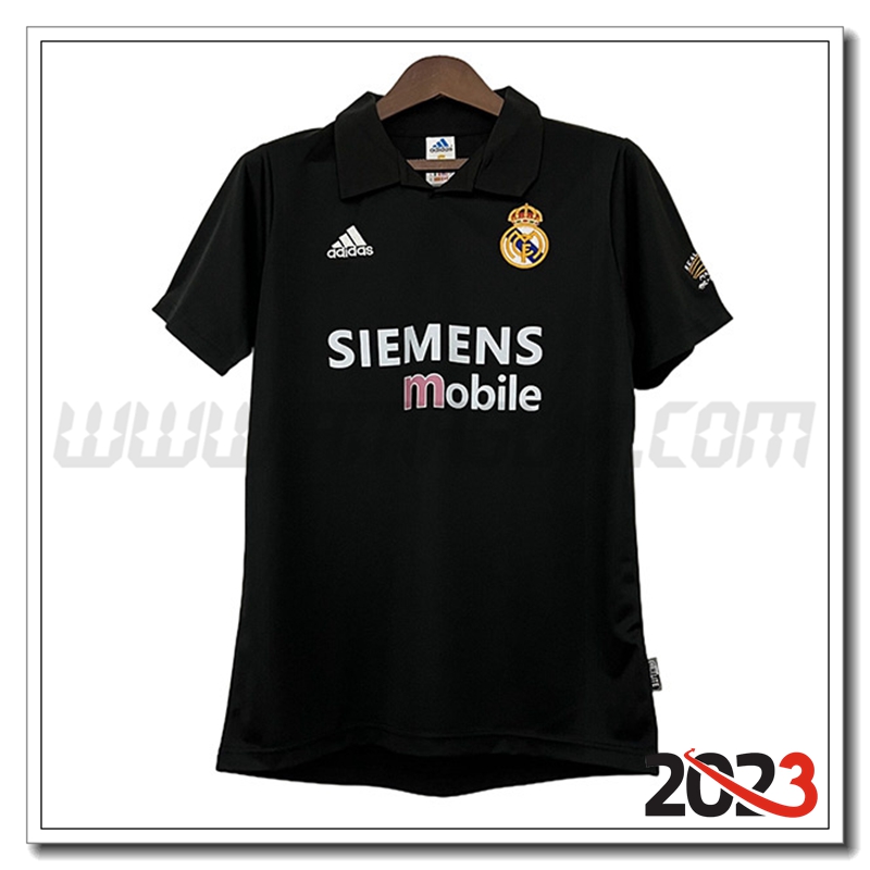 Seconda Maglia Calcio Real Madrid Retro 2002/2003
