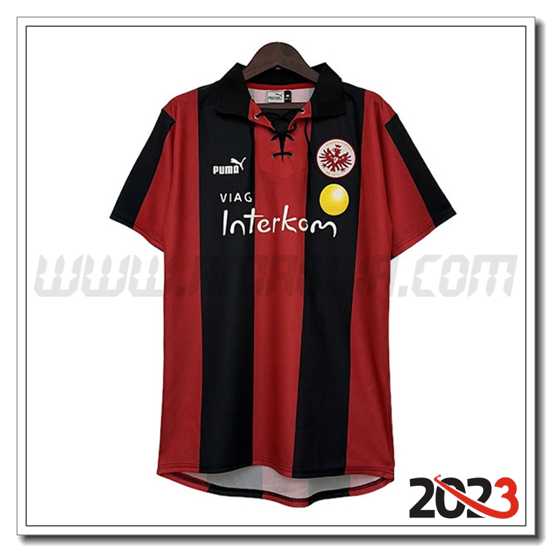 Prima Maglia Calcio Eintracht Frankfurt Retro 1998/2000