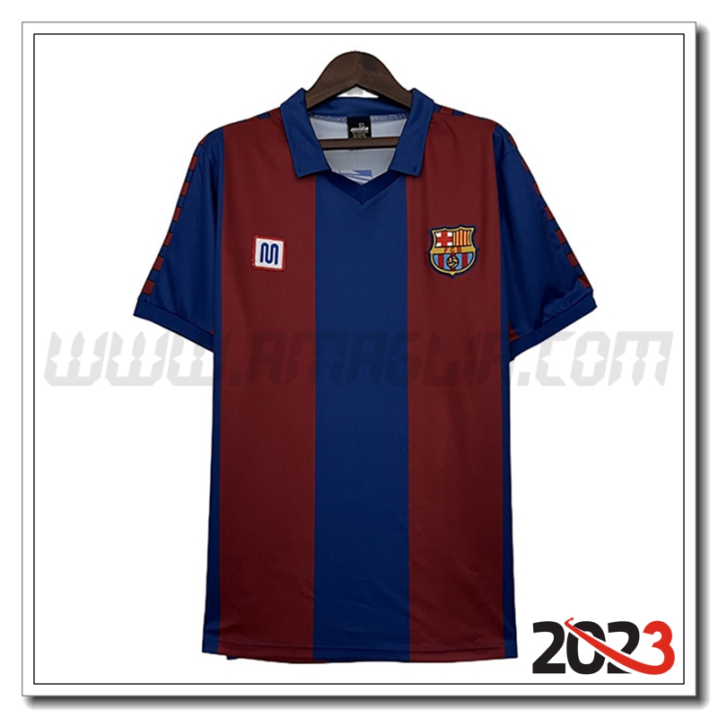 Prima Maglia Calcio FC Barcellona Retro 1980/1982