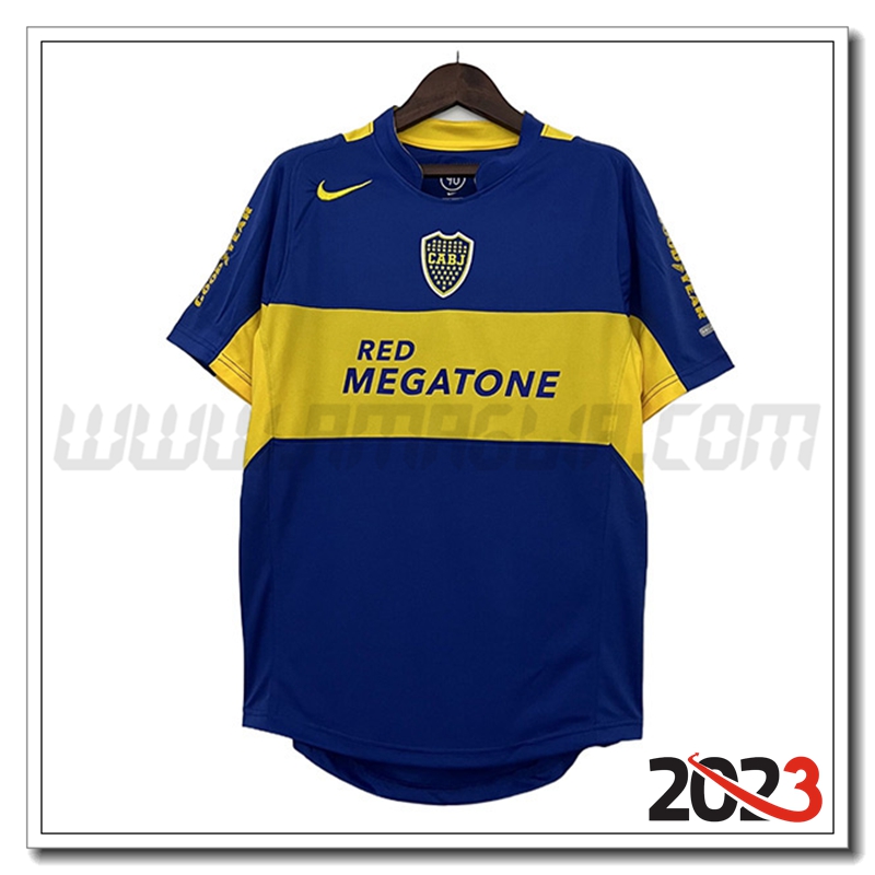 Prima Maglia Calcio Boca Juniors Retro 2004/2005