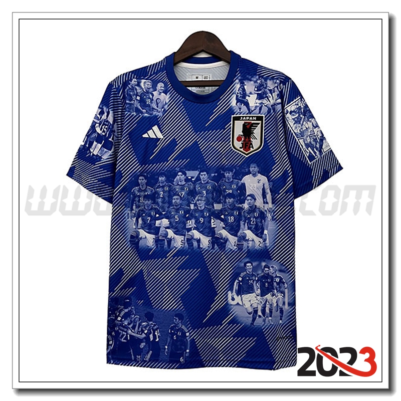 Maglia Squadra Giappone Edizione speciale 2023 2024 Blu