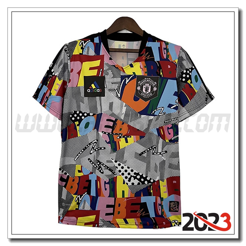 Maglia Calcio Manchester United Edizione congiunta 2023 2024