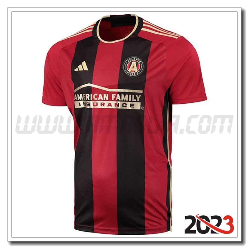 Atlanta United FC Prima Maglia Calcio 2023 2024