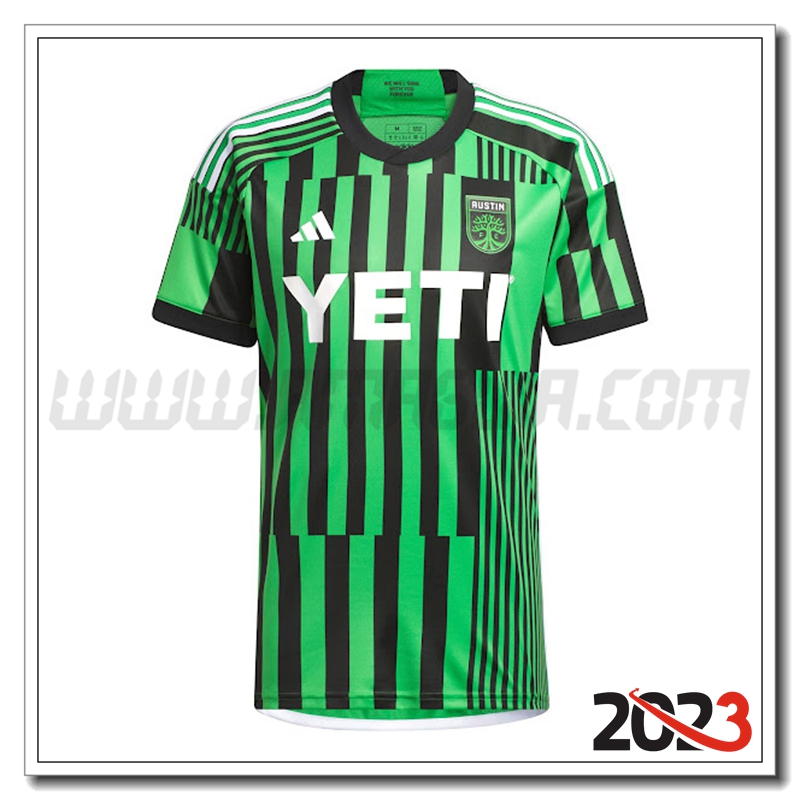 Austin FC Prima Maglia Calcio 2023 2024