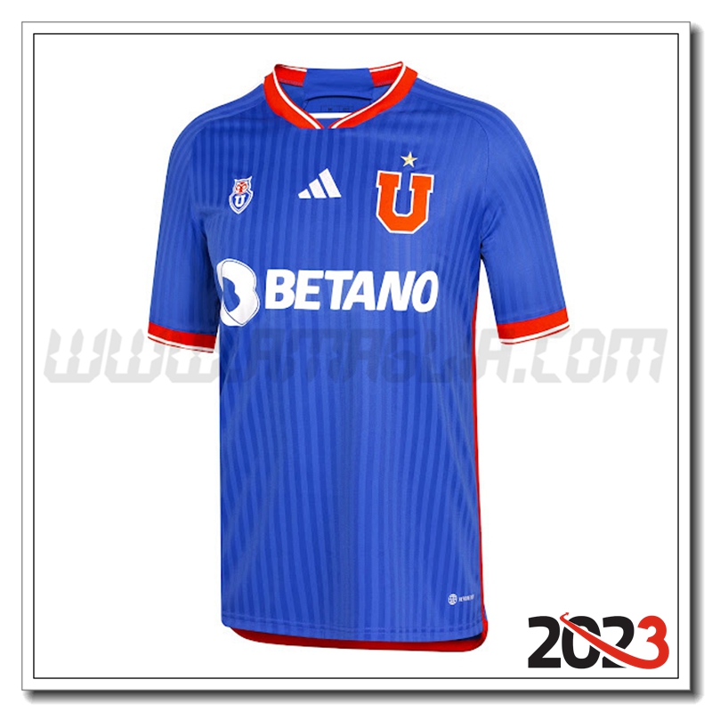 Universidad De Chile Prima Maglia Calcio 2023 2024