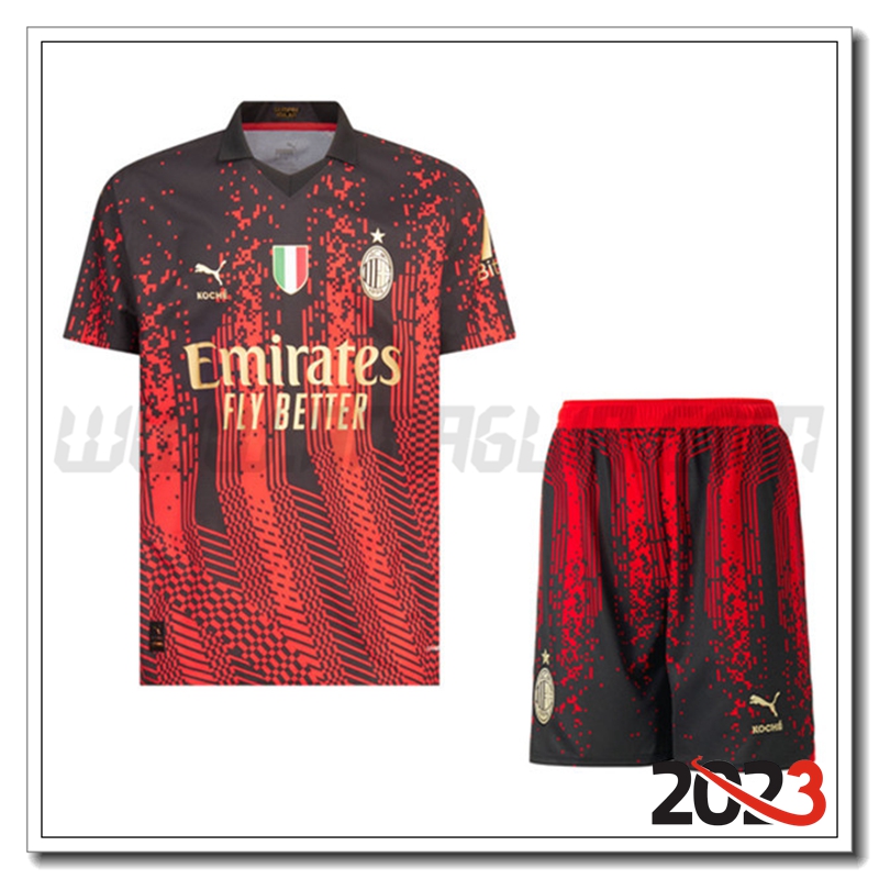 Kit Maglia AC Milan x KOCHE Quarto + Short 2022 2023