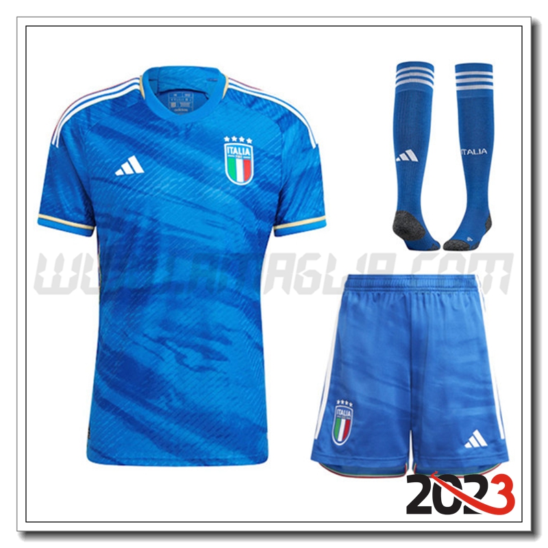 Kit Maglia Italia Prima (Short + Chaussettes) 2023 2024