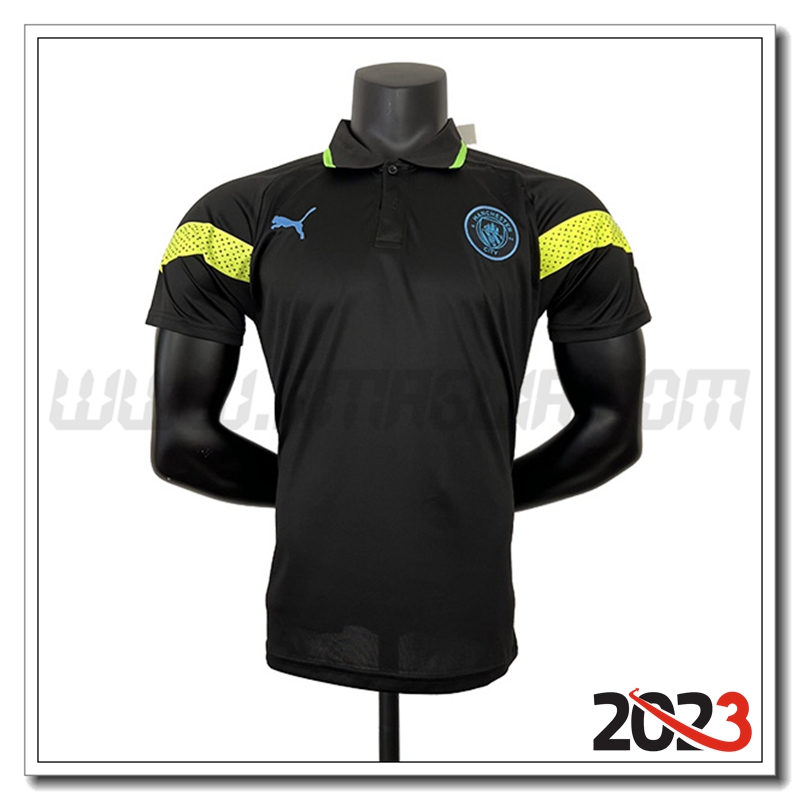 Maglia Polo Manchester City Nero 2023 2024