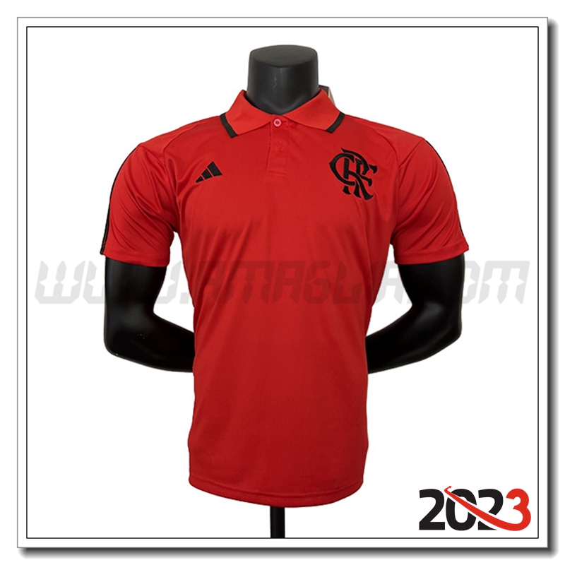Maglia Polo Flamengo Rosso 2023 2024