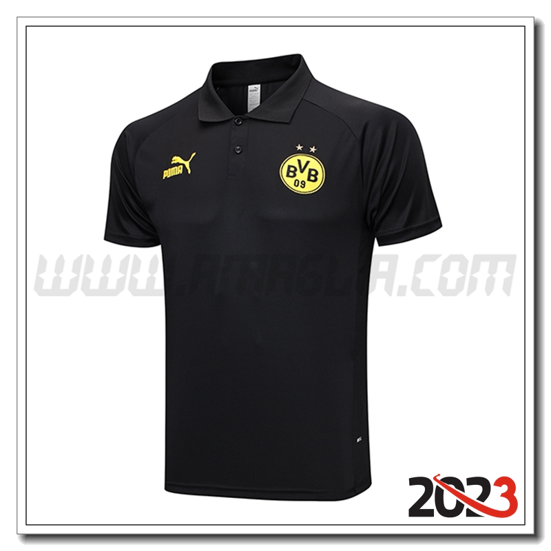 Maglia Polo Dortmund Nero 2023 2024